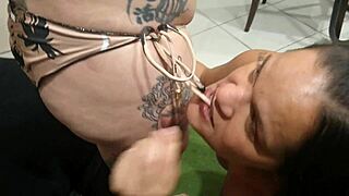 Felt Wild Visiting Paty Bumbum and El Toro De Oro, Sucking and Cumming Together