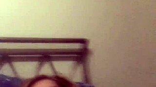 sexy young girl masturbates by teasing her clit solo. 😘