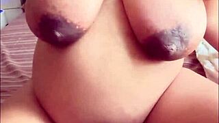 Yo, check my pregnant Arab milf solo with hairy pussy!