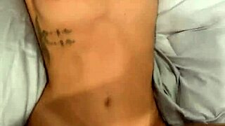 Emma Hix and Brad Newman share passionate date night cumshot.