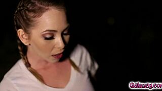 Can you handle Angel Small sucking Jewels Jade's MILF tits?