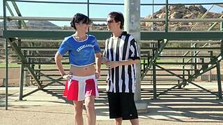 Savannah Camden Lets Referee Fuck Her Big Cock With Small Tits Facial