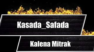 Kalena Mitrak Riding Horse and Sucking All the Milk! Provocative Quickie Fun!