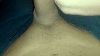 Babe massages big cock then gives blowjob and anal creampie