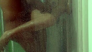 The Latina Wife Feels Guilty Yet Excited Cheating on Her Cuckold Husband with a Black Boy in the Motel Bathroom