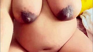 Yo, check my pregnant Arab milf solo with hairy pussy!