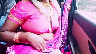 i watched my beautiful indian housewife cheating with boyfriend in car dirty talks and romance
