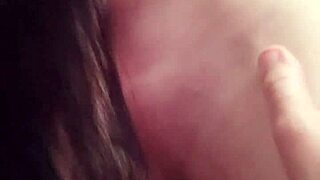 blowjob from mature girlfriend with deepthroat and cum swallowing, hairless and shaved!