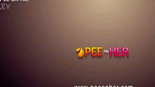 Filthy Blonde Drenched In Golden Pee