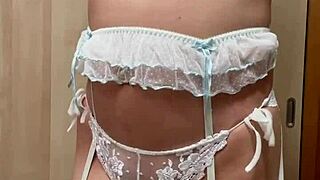 Teen In Cosplay Enjoys Bunny Anal Plug And Nipple Accessories