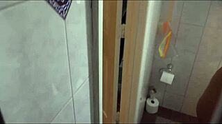 Stepmom and Stepson Share a Forbidden Shower Moment