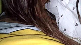 college girl dipika in a roleplay scene