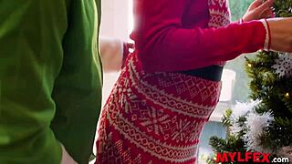 Mylfex: Milf And Teen Living With An Elf During Christmas Holiday