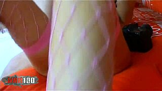 Latina Carla Cruz takes two dicks in wild threesome with blowjob