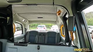 fake taxi! italian babe sara diamonte drilled by huge french cock!