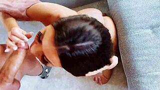 leeds nerd tricks skinny british girl into fingering for the first time.