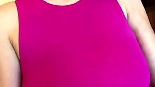 Stepmother Sucks Her Big Milky Tits