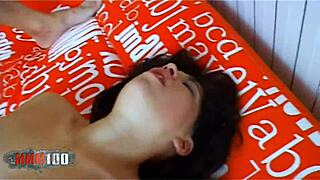 Latina Carla Cruz takes two dicks in wild threesome with blowjob