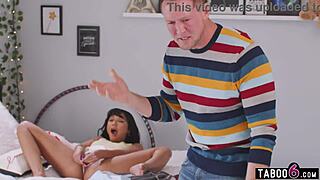 Toy stuck in Asian teen 18+ stepdaughter's pussy, needs urgent doctor help now!