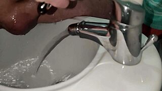 Shaved Cock Teasing Leads to Exciting Cumshot - What Happens Next?