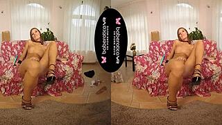 Jenifer jane solos with dildo in vr