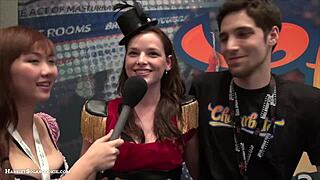 hey, fionnaandjimmy chaturbate video at ae expo with big tits teens 😊