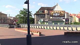 Flawless Czech teen 18+ teased in hypermarket. She gets penetrated hard in POV action.