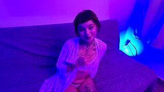 Cute alt teen bangs lucky guy for creamy finish