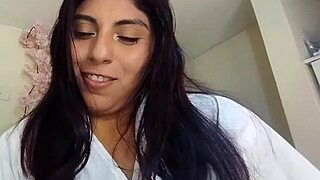 latina young amateur gets anal blowjob on big clit