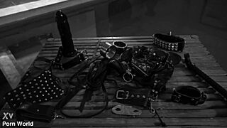 Spanked slut Nicole Love takes part in kinky BDSM DP fuck frenzy GP2990