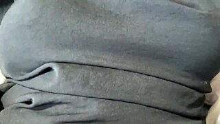 Helping hot Arab stepmom choose leggings leads to monster cock sex