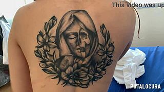 Firefighter Vanessa Slides Down The Black Pole