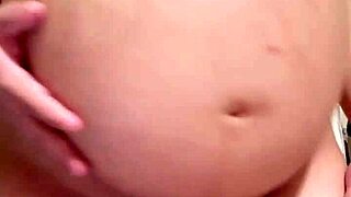 Pregnant Arab Wife Teasing Webcam