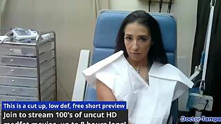dr tampa checks stefania mafra for yearly physical
