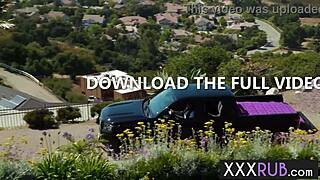 Watch Lacey Jayne give outdoor massage and blowjob