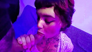 cute alt teen fucks guy and gets facial