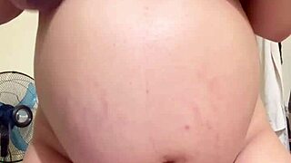 Pregnant Arab Wife Teasing Webcam