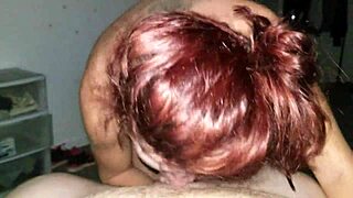 just me and my redhead girlfriend chilling