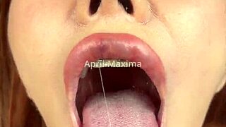 Yo, Japanese whore April-Maxima blows and takes cum in mouth!