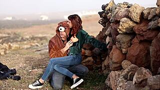 girl fucks outdoor lanzarote island 😏