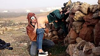 girl fucks outdoor lanzarote island 😏