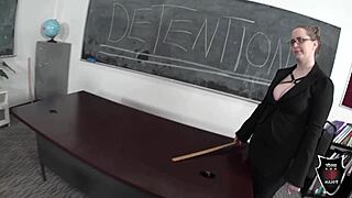 Miss Andy Ray Got Hard Pussy Fucked In Detention By Rome Major