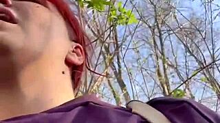 My kinky easter - humiliation and bdsm orgasms in forest
