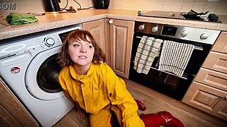 Give Me a Wild Cum and Piss Party with Redhead Action