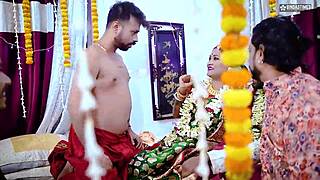 Sudipa’s wedding night turns into five-husband gangbang full movie chaos