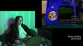 i explore naked haunting in castle malloy cosplay part one