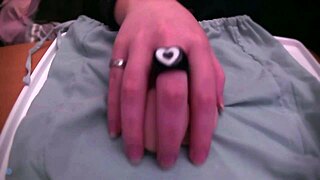 Playing With Soft Fake Cock?