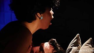 Ebony Pornstar's Tight Pussy Licked Deep