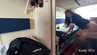 i called the conductor on the train to my compartment and fucked her bent over while she was on a break.