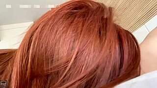 I watched my redhead lover get creampied